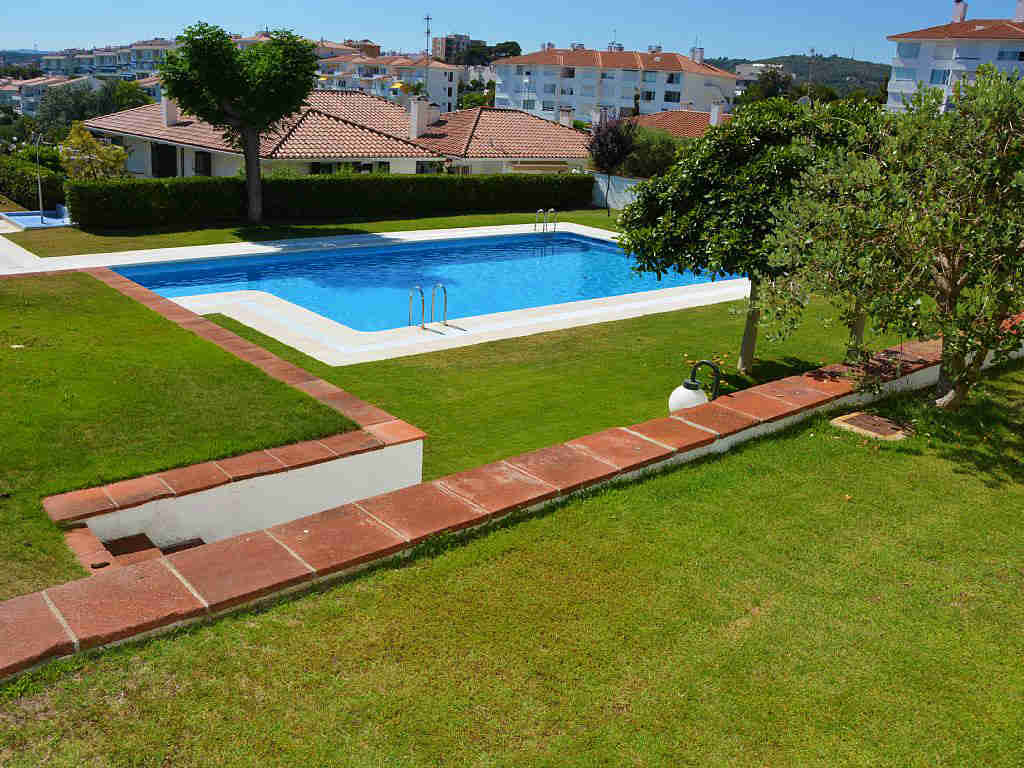 Appartement à louer à Sitges: grand jardin