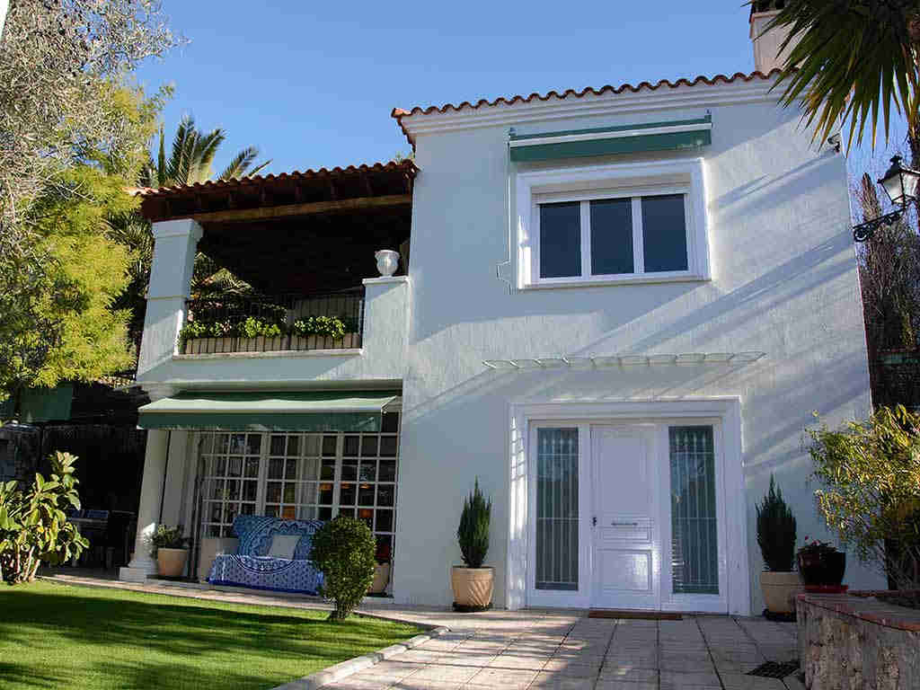 Villa de vacances à Sitges: façade