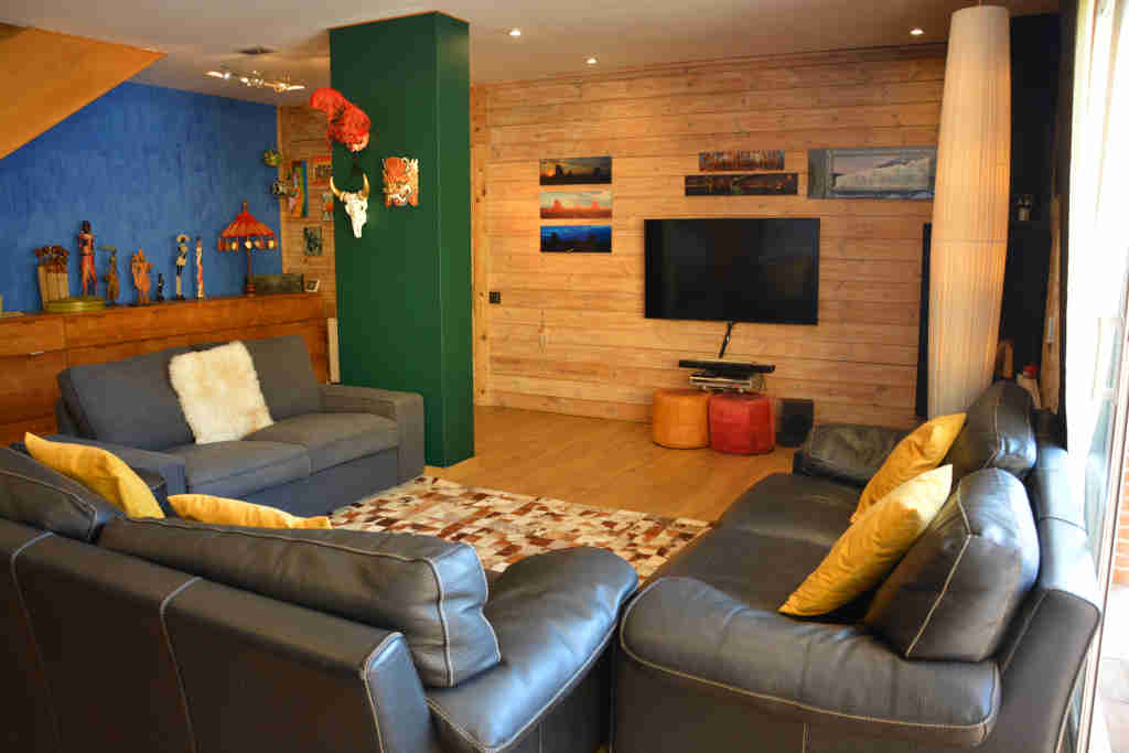 sallon avec TV