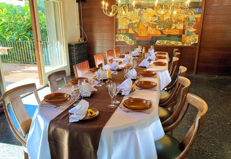 Grande table a manger