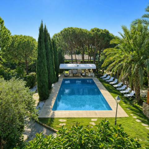 maison de vacances avec piscine