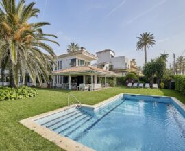 villas en la playa Sitges