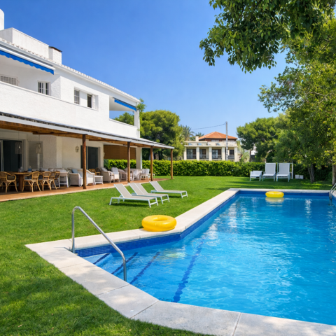 Maison location piscine privée