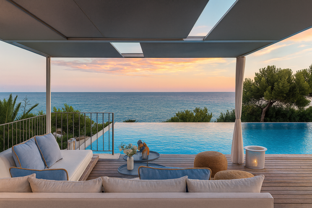 villa avec piscine privée