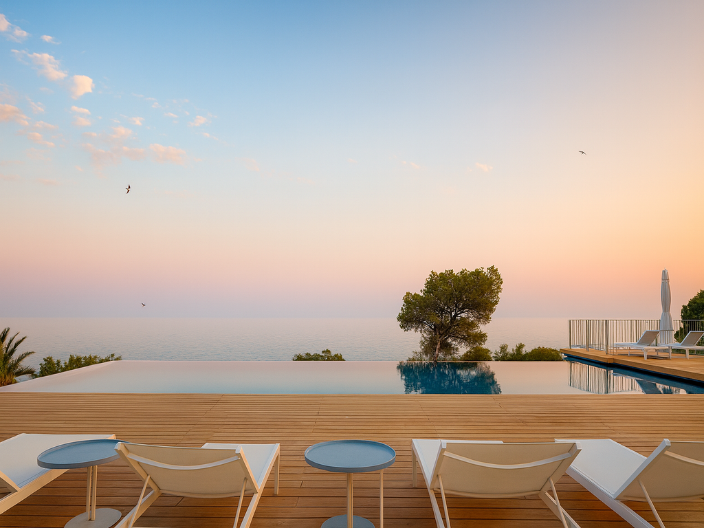 villas près de la plage à Sitges