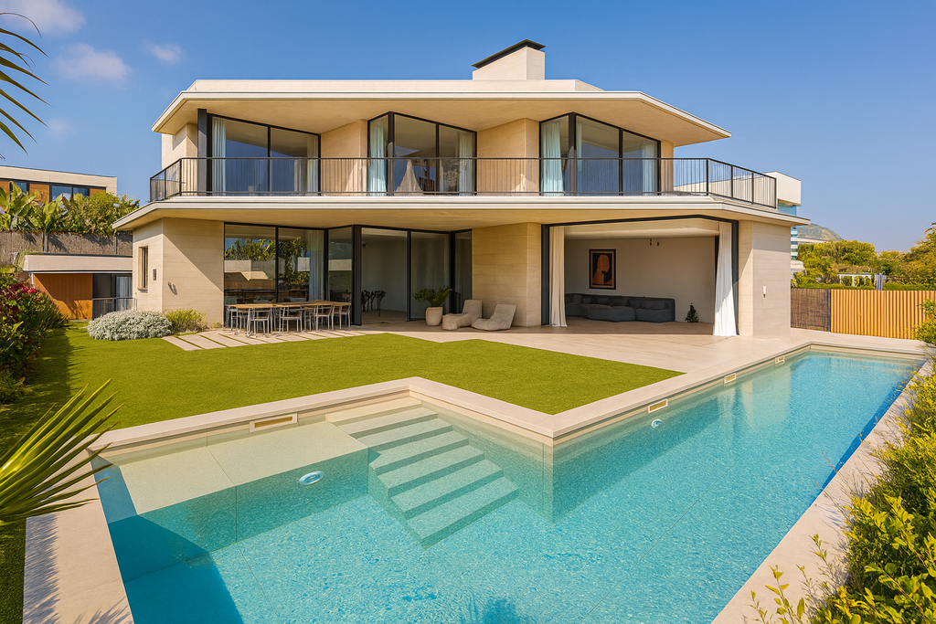 villa avec piscine privée