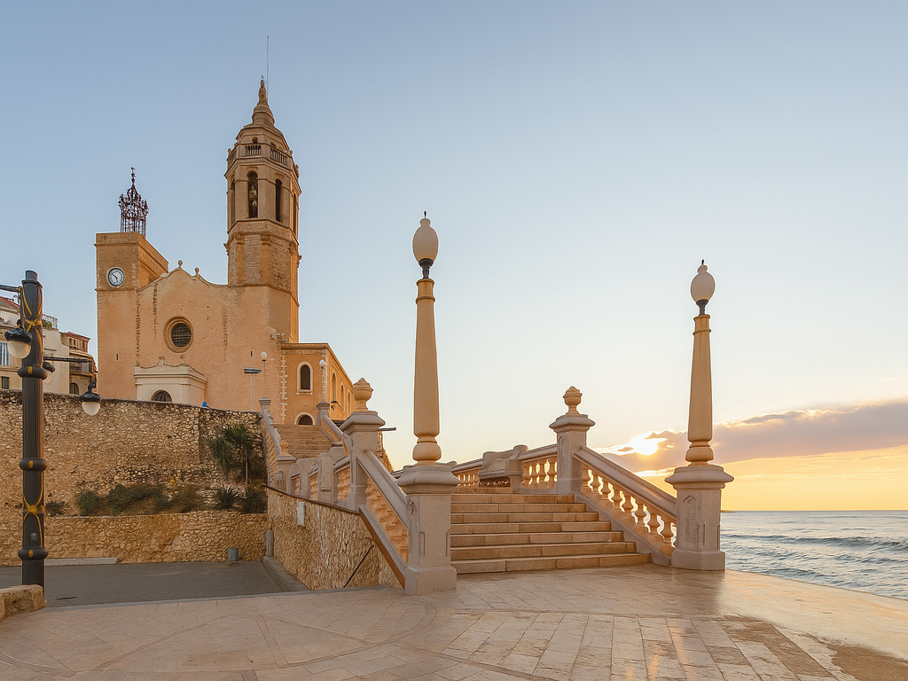 novembre au soleil Sitges