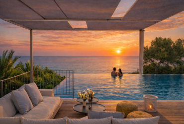 location vacances piscine privée avec vues