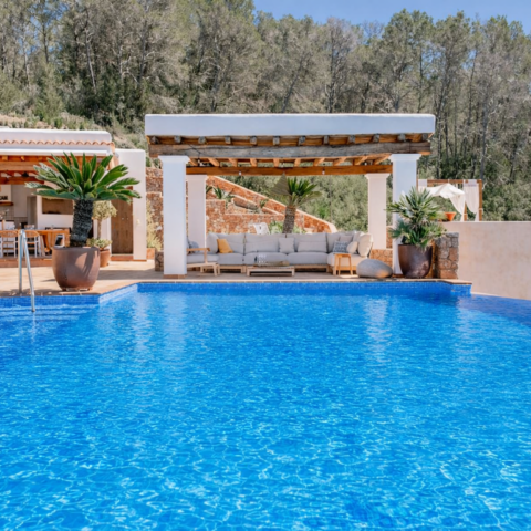 Villa de vacances de luxe à Ibiza avec spa privé