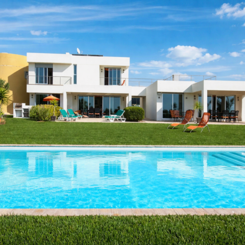 villa de vacances de luxe à Faro avec piscine privée