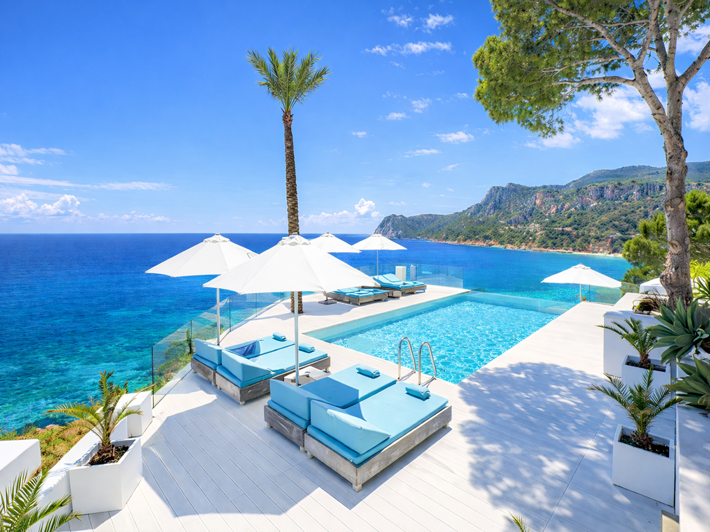 villa de luxe vue sur mer