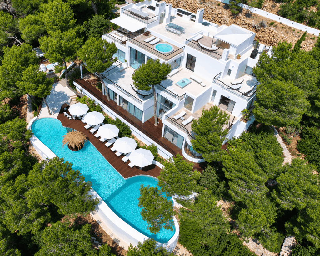 villas de luxe Ibiza dernières nuits août