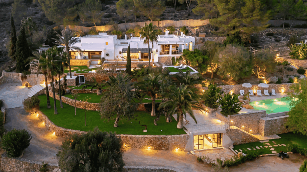 villas de luxe Ibiza dernières nuits août